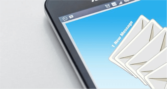 Getting email messages on smartphone